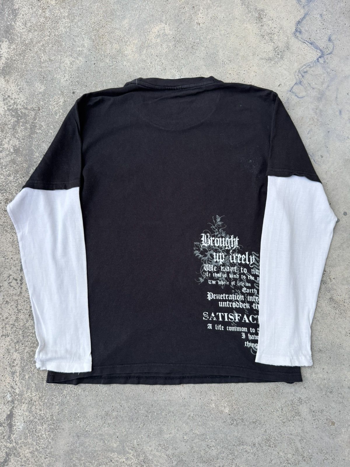 Japanese Brand 2000s Archival Wild Poem Double Layered Grunge Styled Size US M / EU 48-50 / 2 - 3 Thumbnail