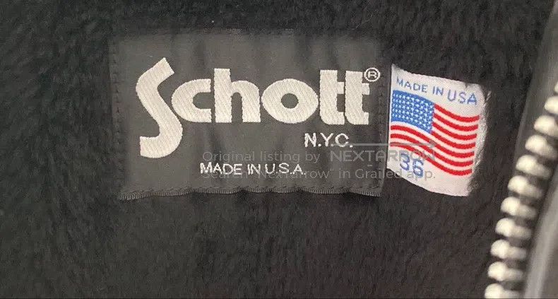 Schott Schott Straight stand-up collar leather jacket Size US S / EU 44-46 / 1 - 6 Thumbnail