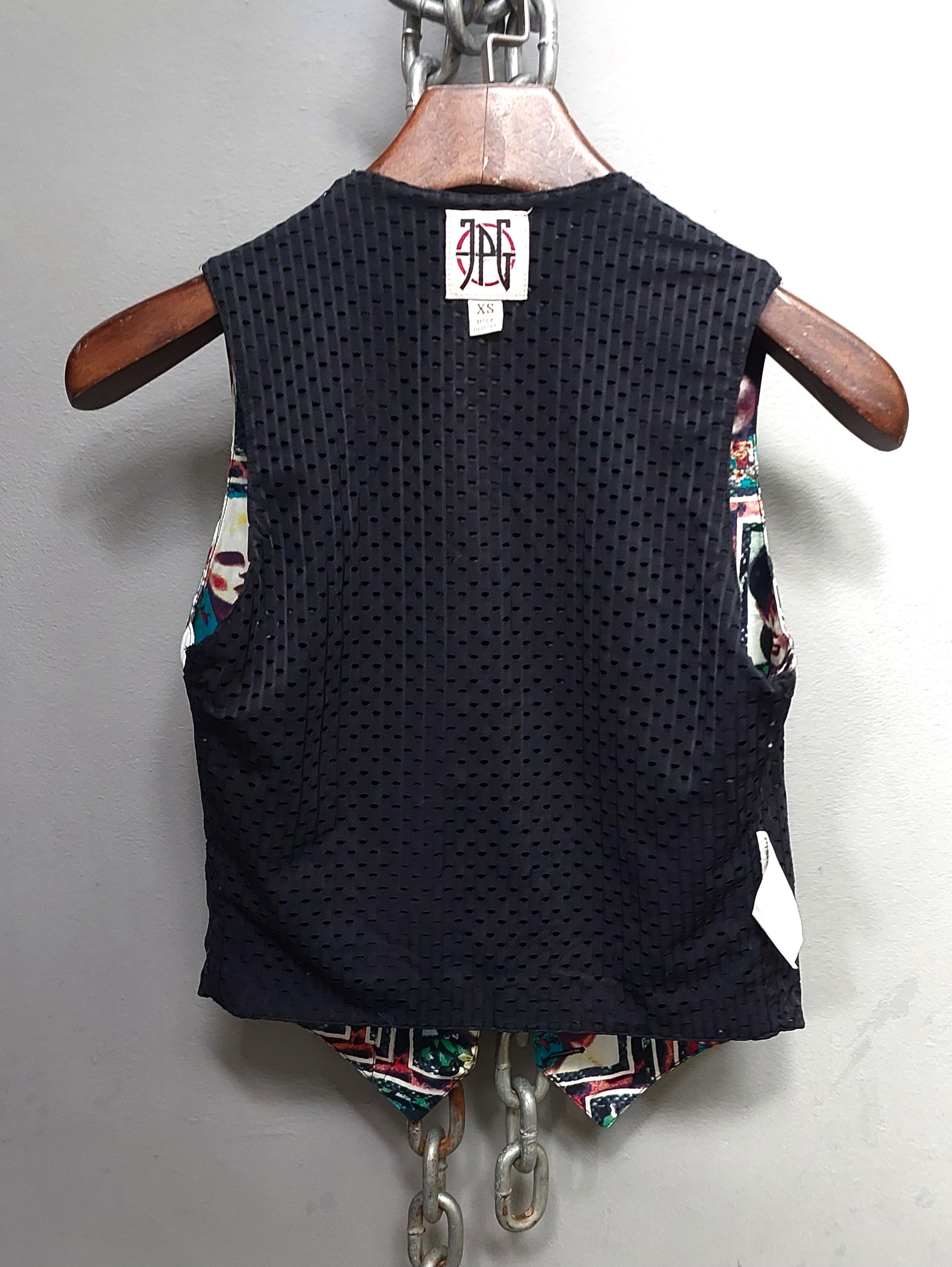 Jean Paul Gaultier Jean Paul Gaultier 1996 Multi Face Vest Size US XS / EU 42 / 0 - 8 Thumbnail