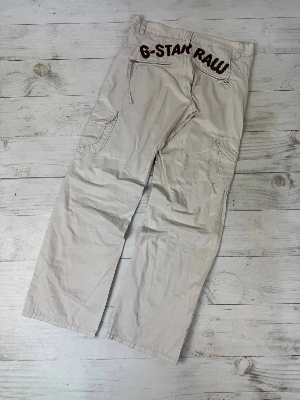 G-Star Vintage G Star Raw Big Logo Cargo Pants Y2K 90s Size US 34 / EU 50 - 1 Thumbnail