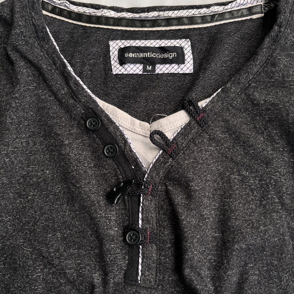 semanticdesign Semanticdesign Double Layer Longsleeve Size US M / EU 48-50 / 2 - 3 Thumbnail