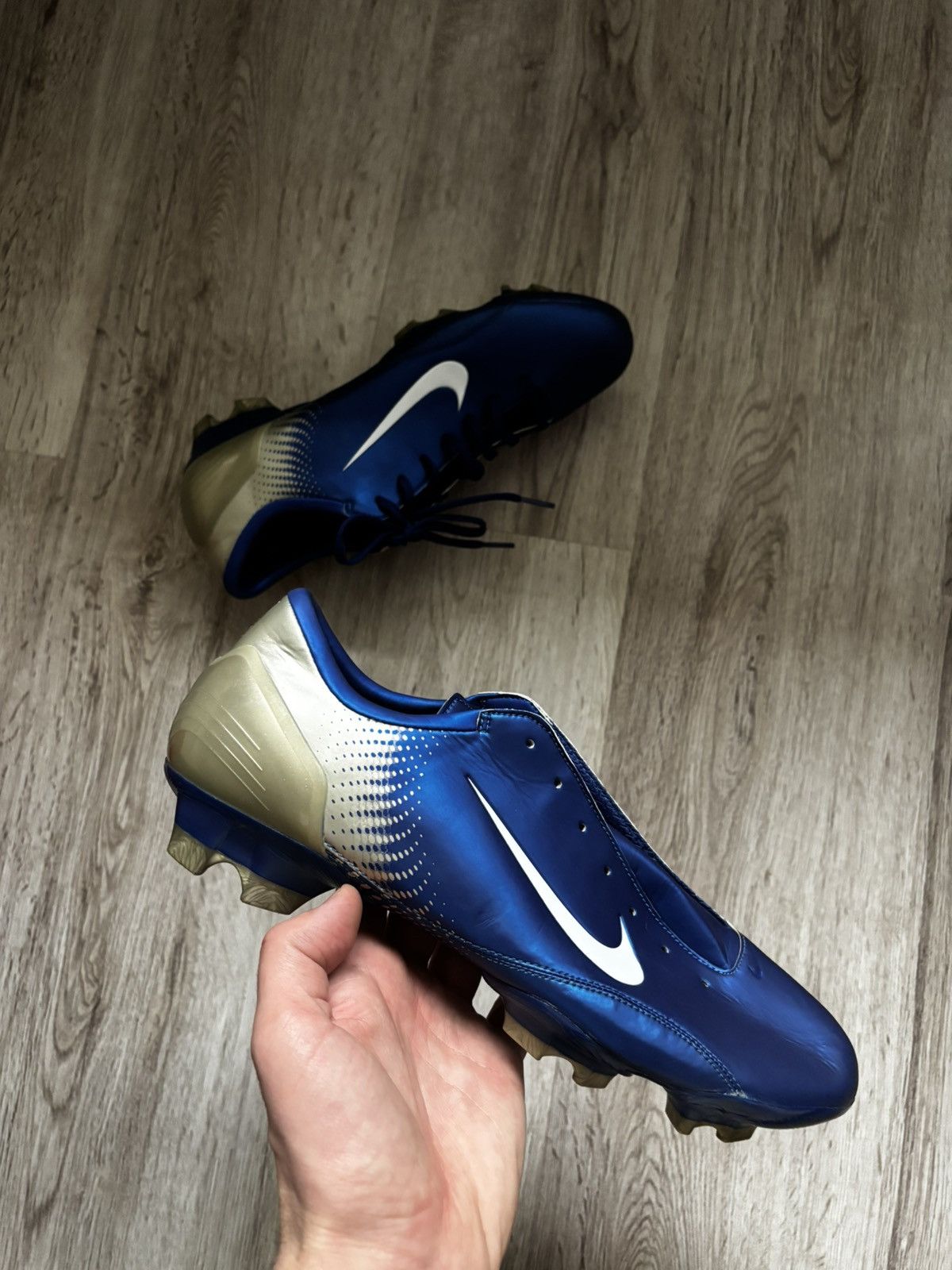 Nike 2005 Nike Mercurial Vapor Talaria III R9 FG RARE Ronaldo Size US 11 / EU 44 - 3 Thumbnail