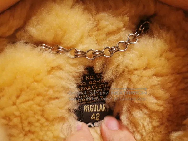 The Real McCoy's The Real McCoys B-3 Fur Jacket Size US XS / EU 42 / 0 - 3 Thumbnail
