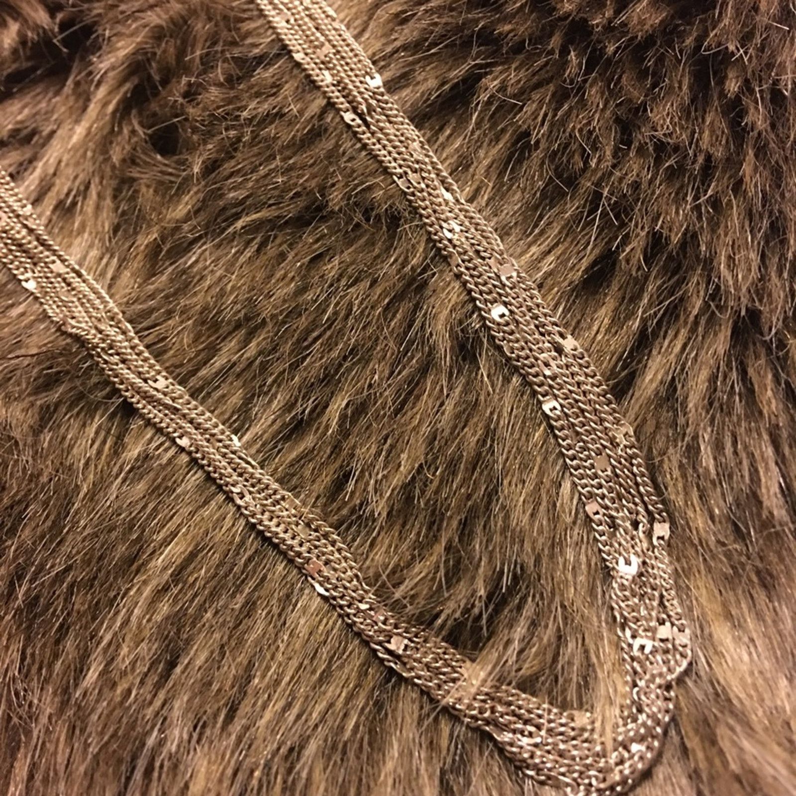 Jewelry Multi strand silver sparkle chain necklace Size ONE SIZE - 6 Thumbnail
