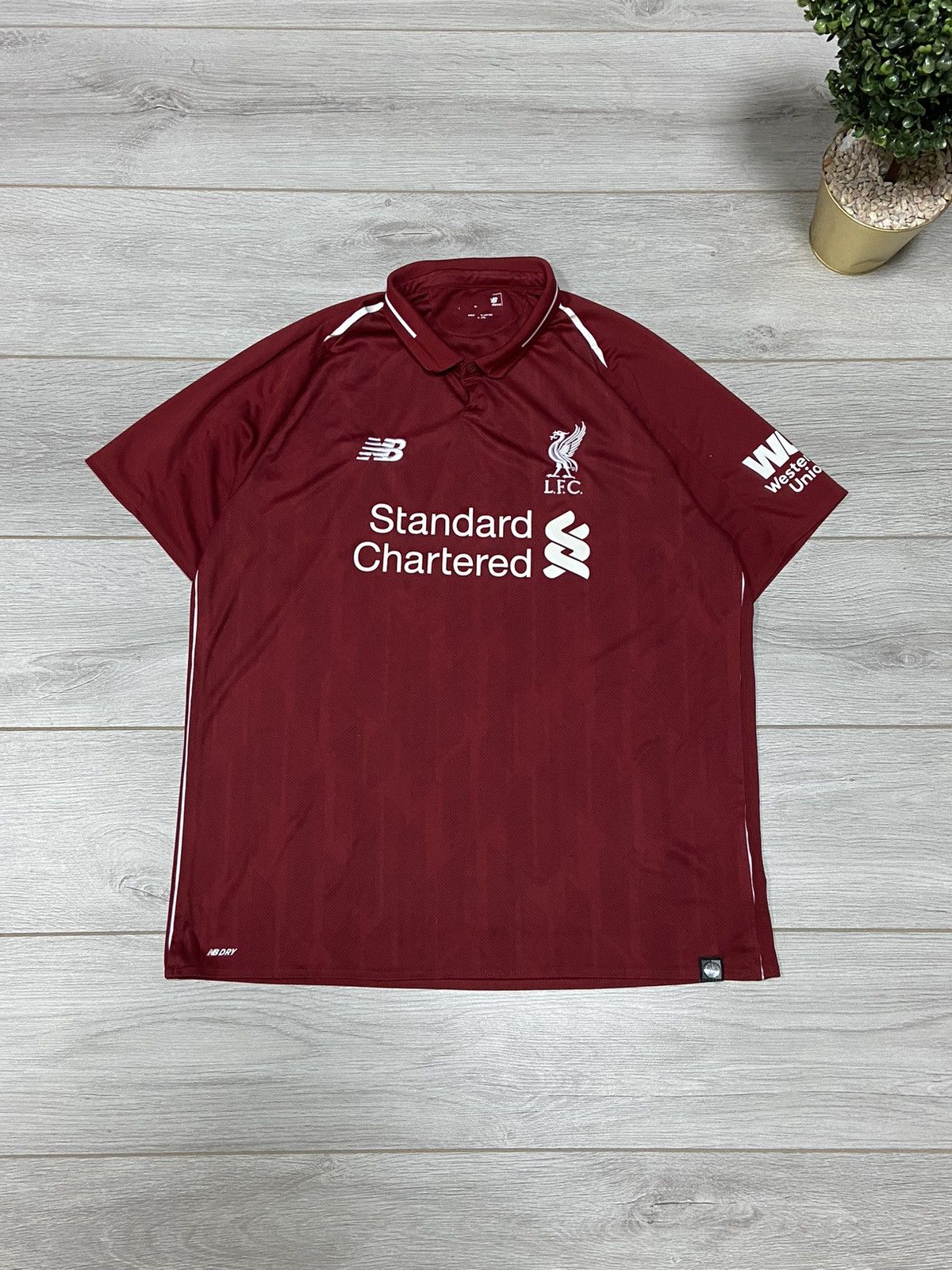 Nike Liverpool New Balance Away Football Soccer Jersey Size US L / EU 52-54 / 3 - 1 Thumbnail