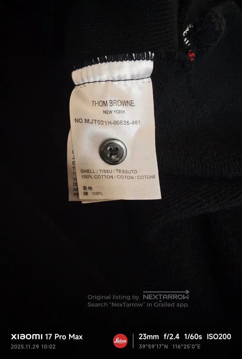 Thom Browne Thom Browne hoodie Size US XXL / EU 58 / 5 - 5 Thumbnail