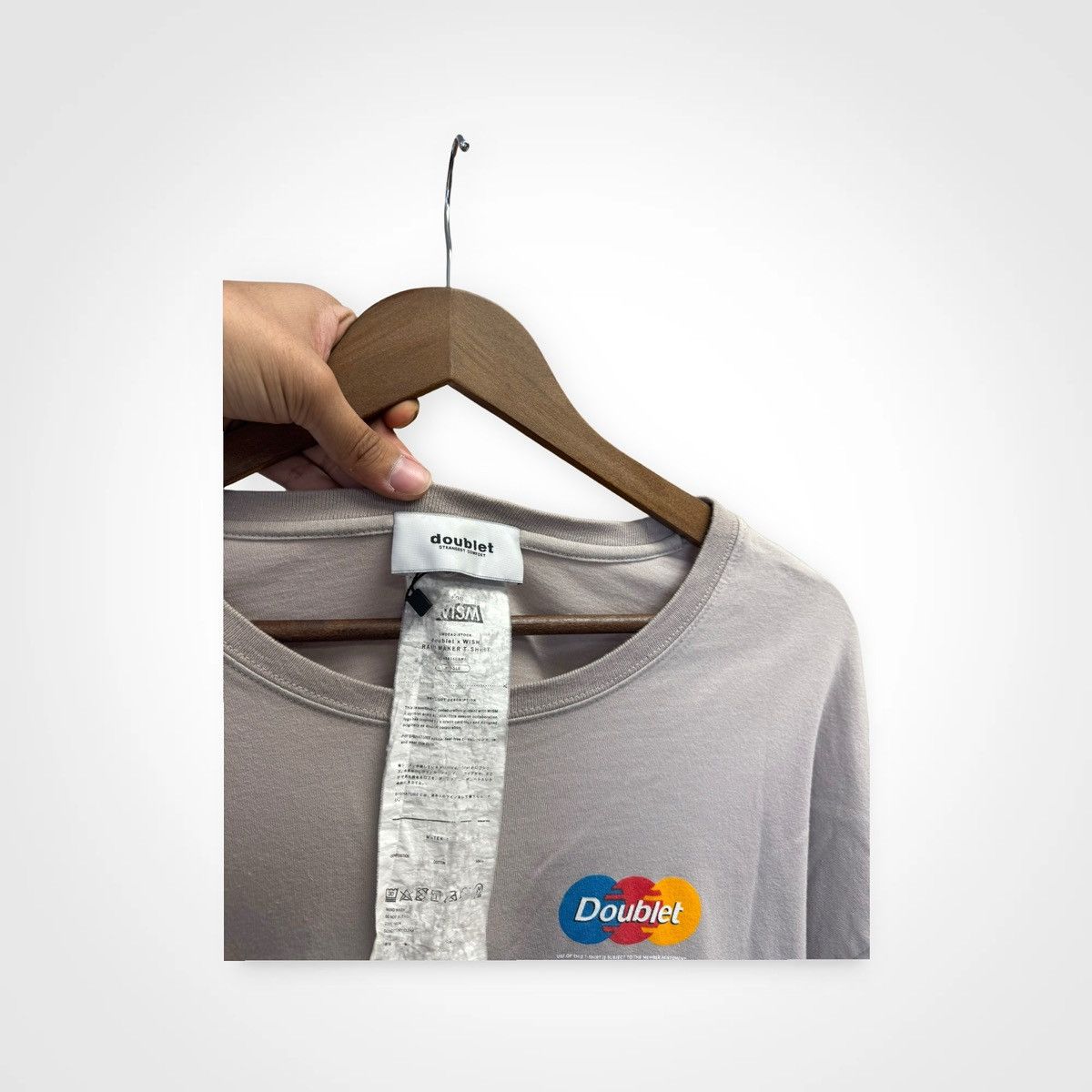 Doublet DoubleT SS18 x Wism Mastercard Tee Size US M / EU 48-50 / 2 - 3 Thumbnail