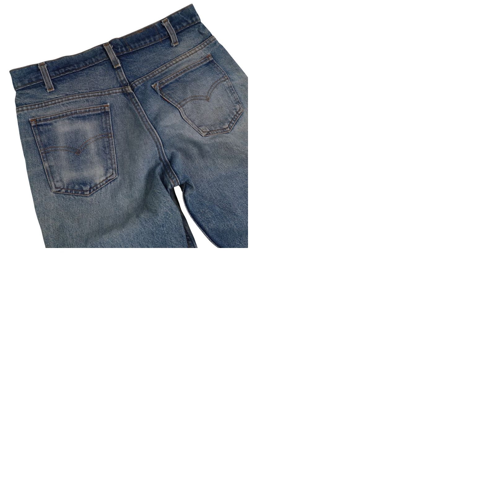 Levi's VINTAGE Levi's 505 USA Made Denim Jeans Men's 34x30 Blue Straight 8/10 Leather? Size US 34 / EU 50 - 10 Thumbnail