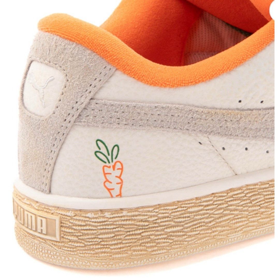 Puma PUMA Mens Sz 13 Anwar Carrots Suede XL Scavenger Hunt White Size US 13 / EU 46 - 6 Thumbnail