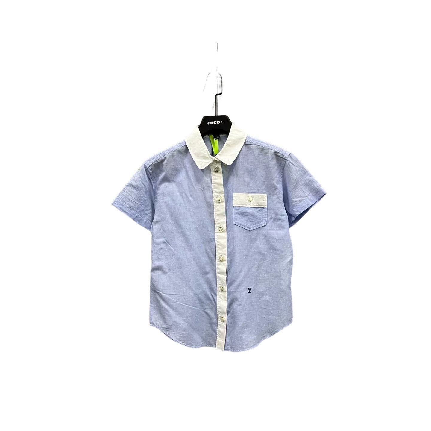 Louis Vuitton Louis Vuitton Contrast Trim Short Sleeve Shirt 38 Size S / US 4 / IT 40 - 1 Thumbnail