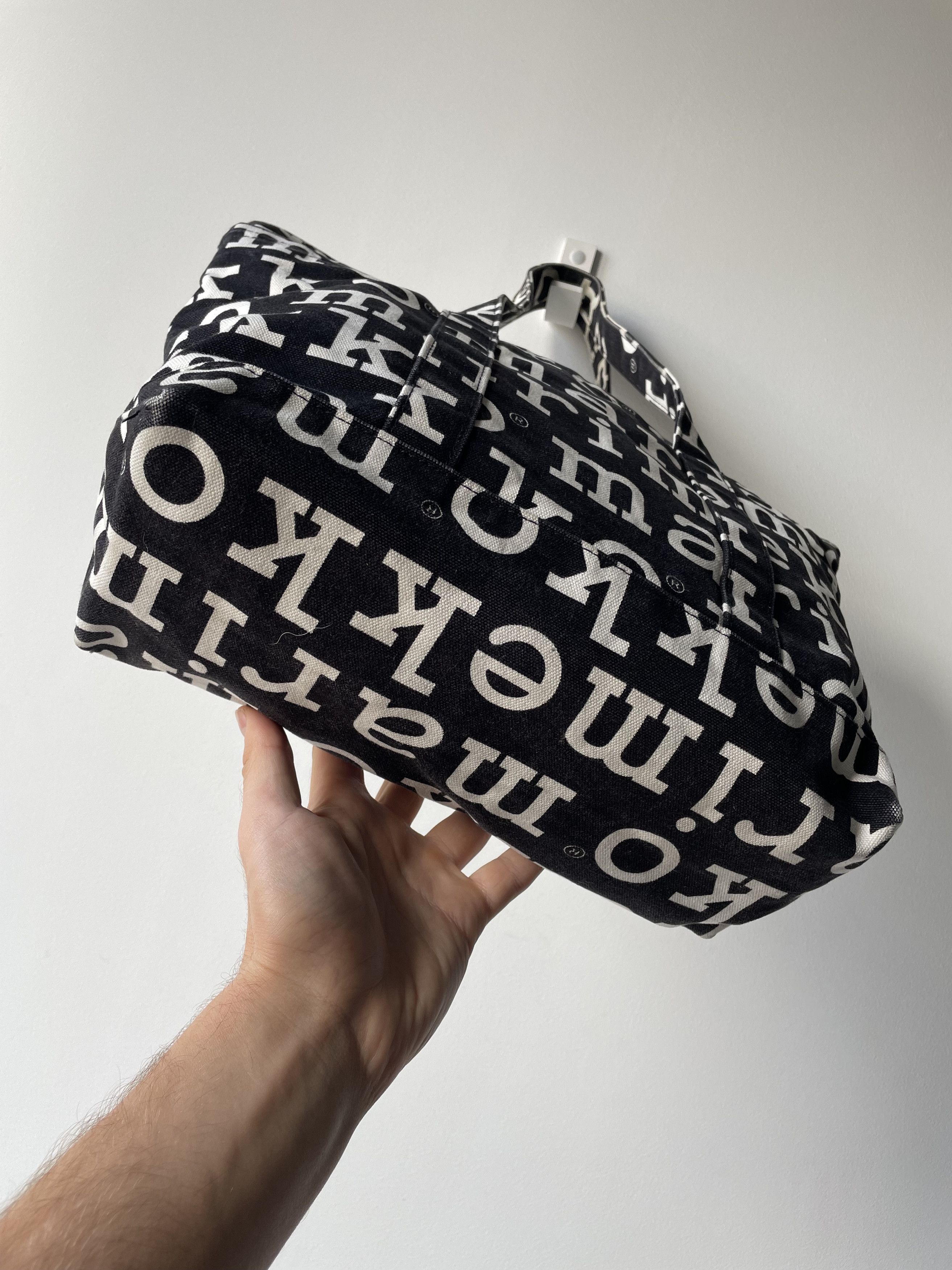 Marimekko Marimekko Monogram Letter Pattern Handbag 7791AC Size ONE SIZE - 4 Thumbnail