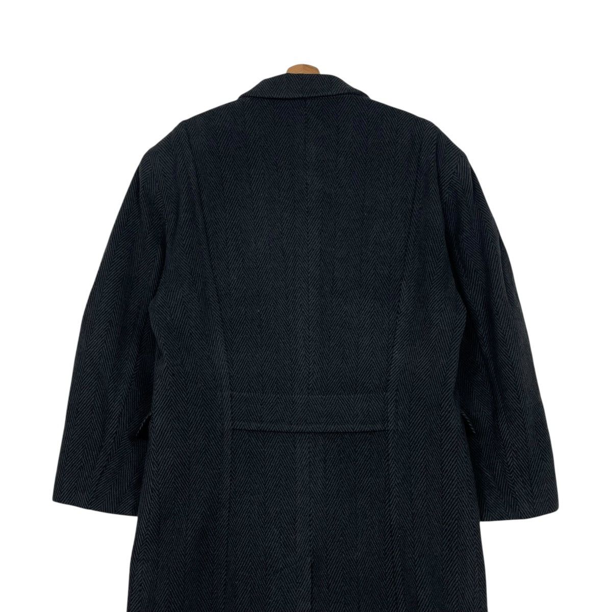 Thierry Mugler Vintage Thierry Mugler Herringbone Wool Coat Size US M / EU 48-50 / 2 - 9 Thumbnail