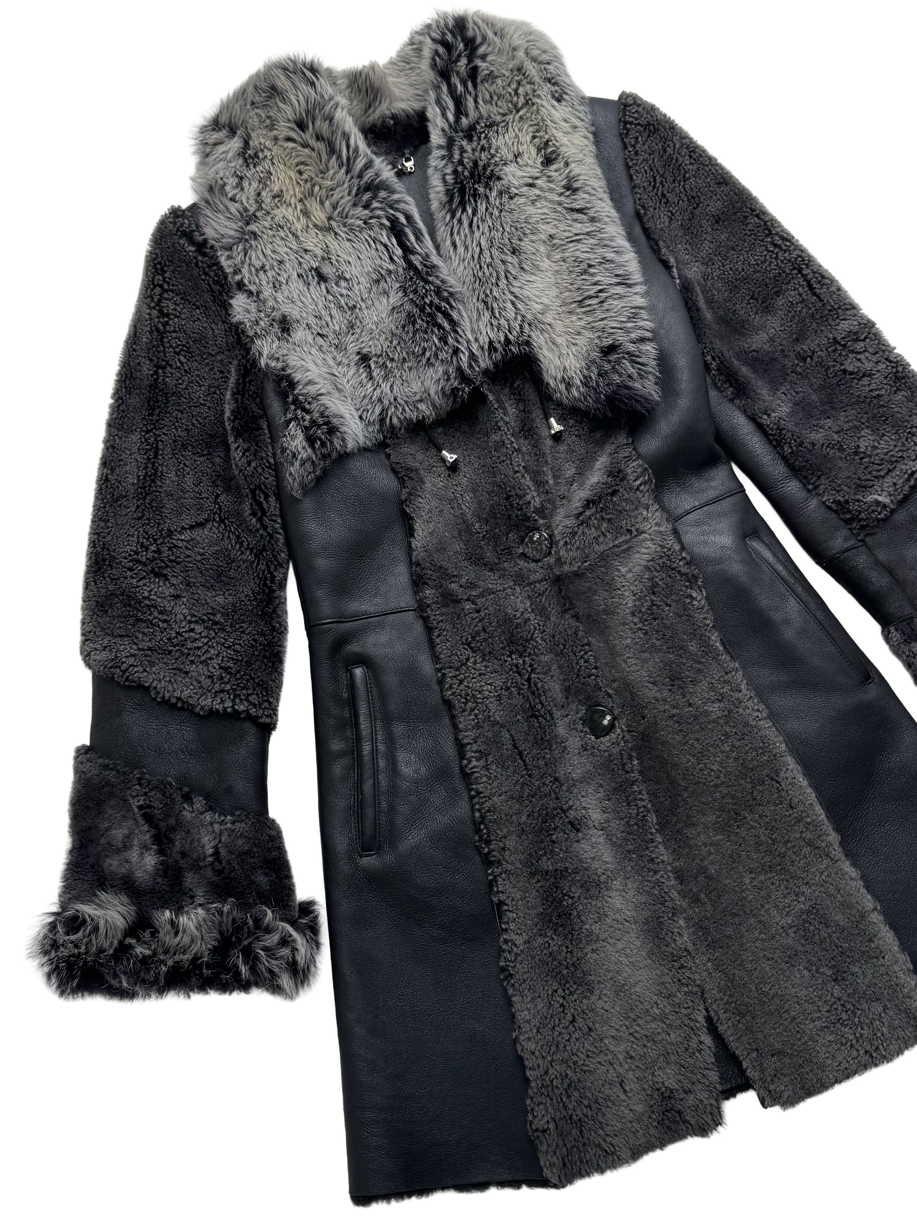 Vintage Vintage Real Sheepskin Coat Size S / US 4 / IT 40 - 6 Thumbnail