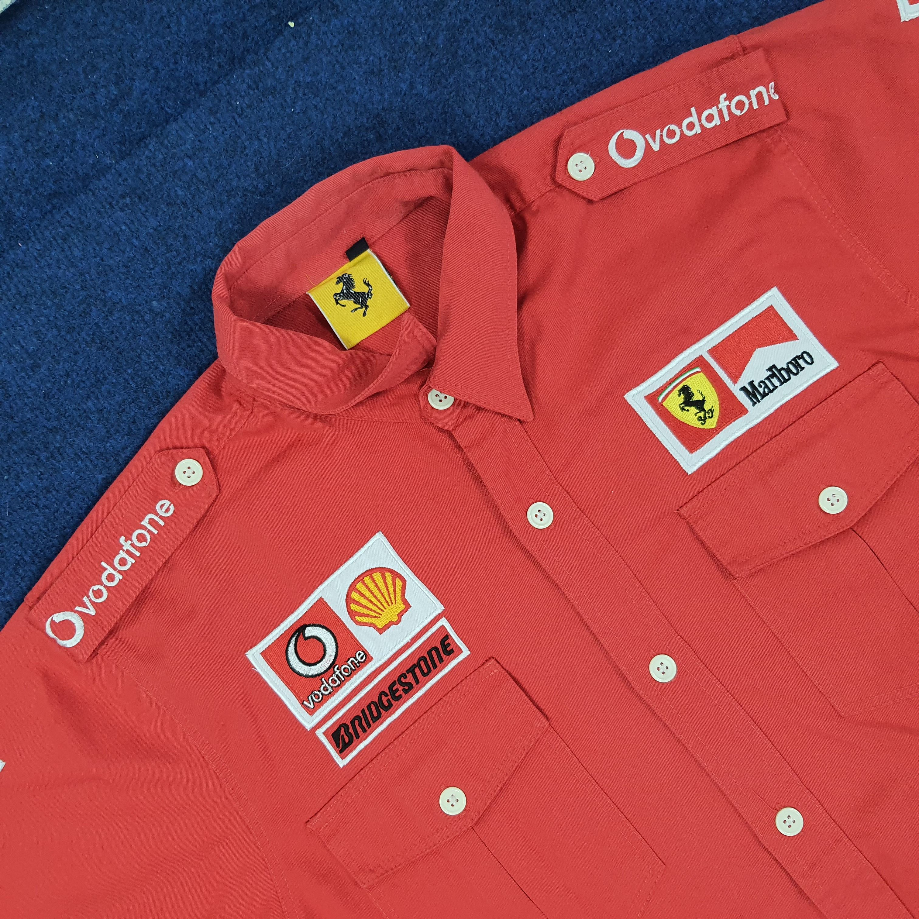 Ferrari Vintage FERRARI Racing Motorsports Workshirt C249N61 Size US M / EU 48-50 / 2 - 4 Thumbnail