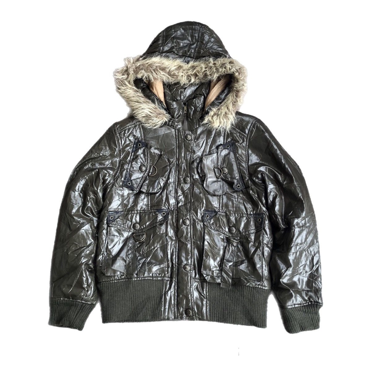 If Six Was Nine Lakish Girl Fur Jacket Raccoon VKeii Style Size US M / EU 48-50 / 2 - 1 Thumbnail