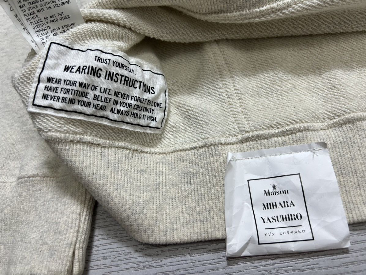 Maison MIHARA YASUHIRO MMY - Oversized Combined Pullover Hooded Sweatshirt Size US S / EU 44-46 / 1 - 18 Thumbnail