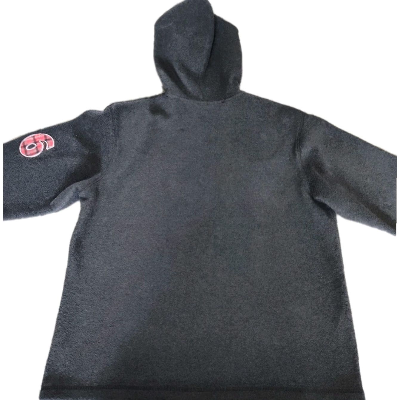 Disney VINTAGE Disney Winnie the Pooh Hoodie Womens L Gray Fleece 1/4 Zip Long Sleeve Activewear Size L / US 10 / IT 46 - 2 Thumbnail