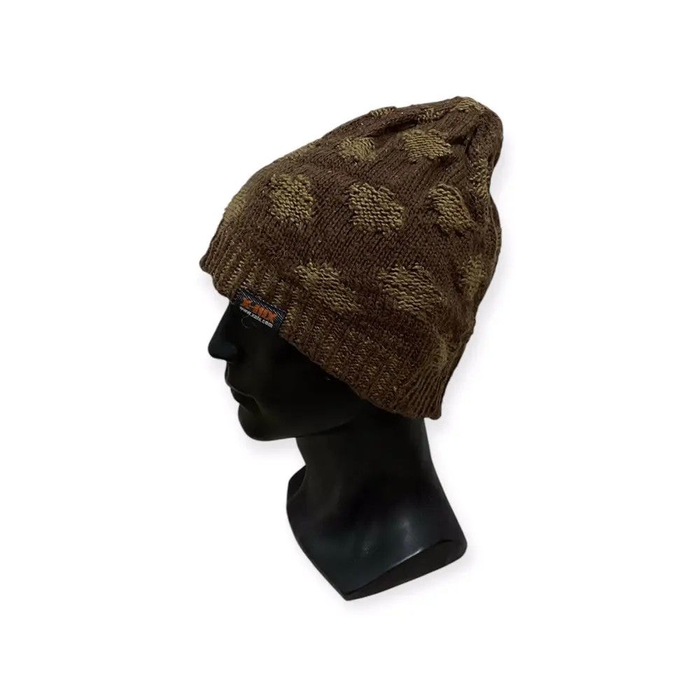 Japanese Brand Japanese Brand Xnix Distressed Rare Design Beanie Hat Size ONE SIZE - 1 Thumbnail