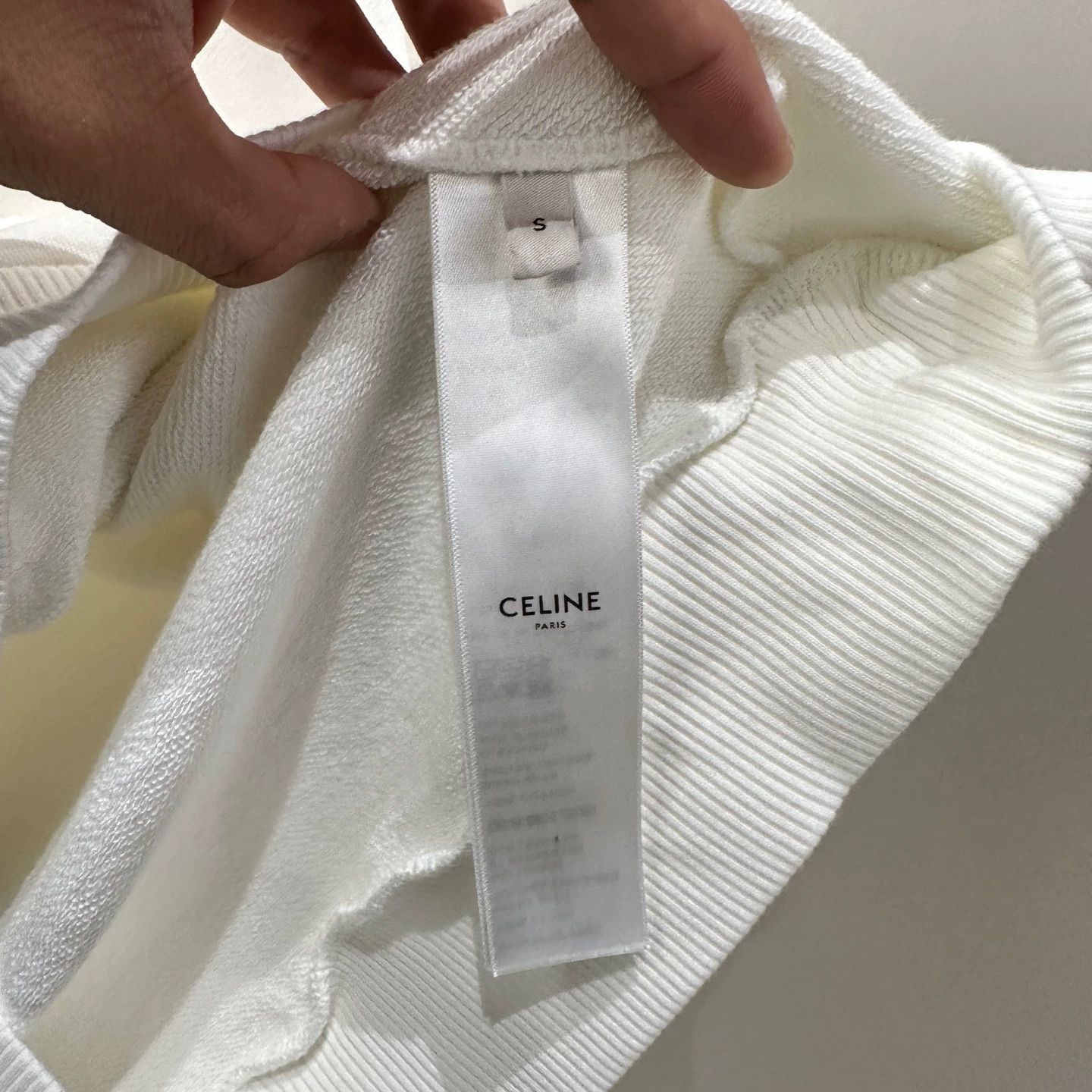 Celine Celine 25SS logo hoodie S cotton feb435 Size S / US 4 / IT 40 - 4 Thumbnail