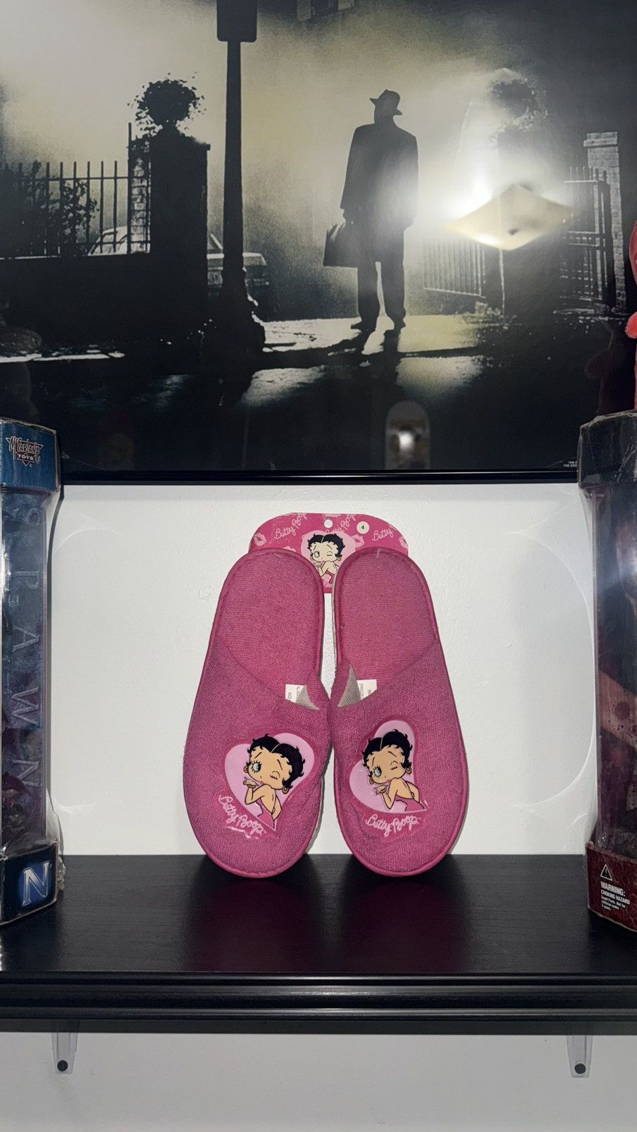 Japanese Brand × Vintage Vintage / Y2K New 2000s Betty Boop Slip On Slippers Size US 4 / IT 34 - 1 Thumbnail