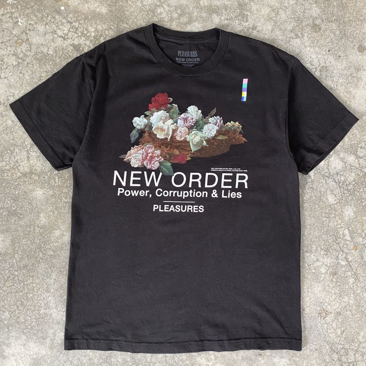 New Order × Pleasures 2021 Pleasures x New Order Power Tee Size US L / EU 52-54 / 3 - 3 Thumbnail