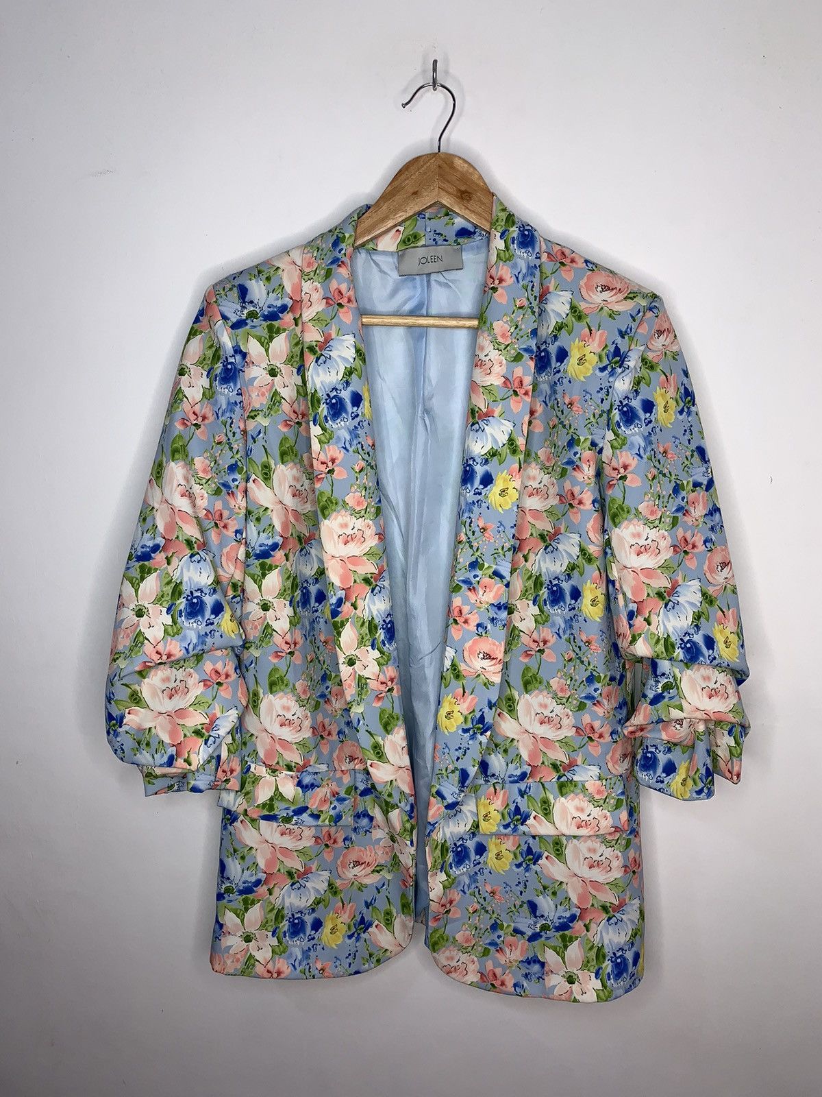 Image of Italian Designers Joleen Floral Blazer, Women's (Size Small)