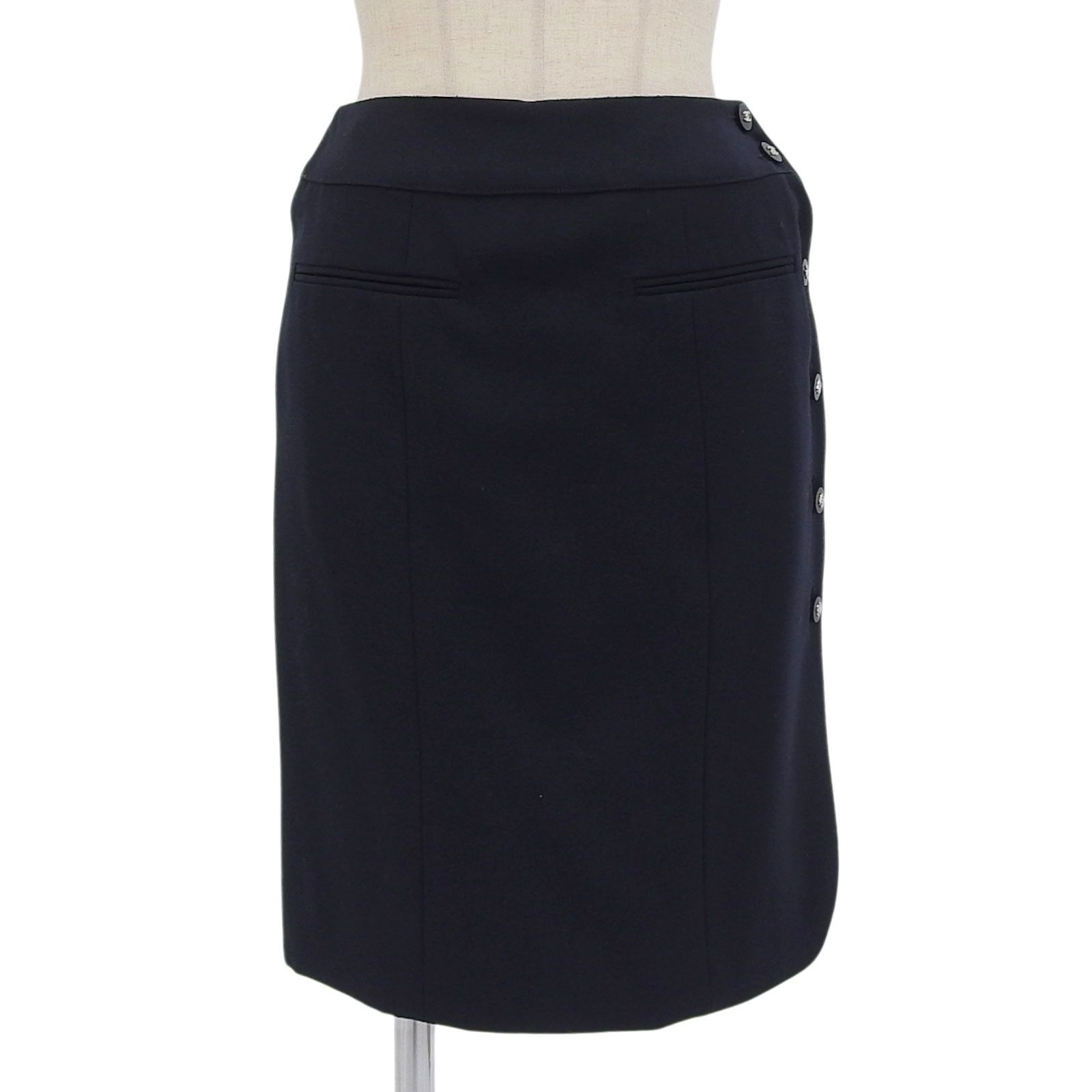 Chanel Chanel Chanel Wool Skirt Others Skirts P06492 DUTY FREE for USA Size ONE SIZE - 1 Thumbnail
