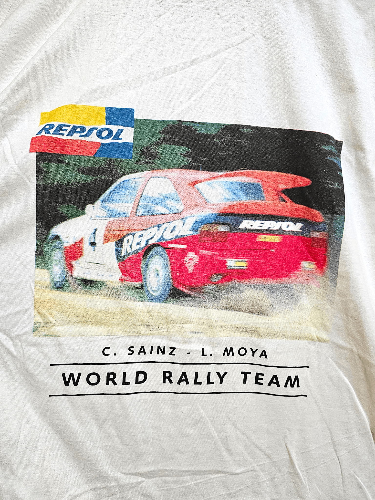 Ford Ford Rally Team Carlos Sainz & Luis Moya 90's Tee Size US XL / EU 56 / 4 - 5 Thumbnail
