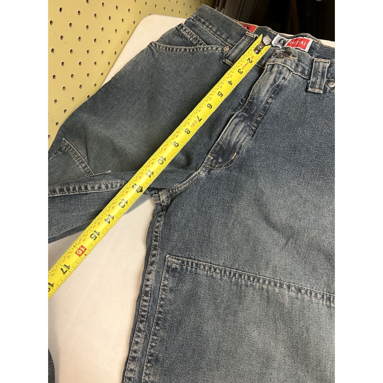 Vintage VINTAGE AriZona Jeans Denim Jeans Straight 30 Inseam Mens Regular 29 18 Sz Blue Cotton 2000 Arizona Double Knee skate Size US 29 - 7 Thumbnail