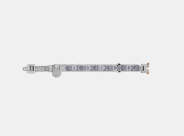 Dior o1w1db10425 4603PLC Size: OS / Pet Collar in Grey Size ONE SIZE - 3 Thumbnail