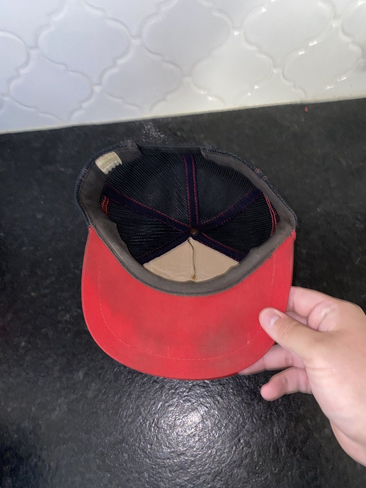 Justin Vintage 80s Justin boots n belts trucker hat Size ONE SIZE - 3 Thumbnail