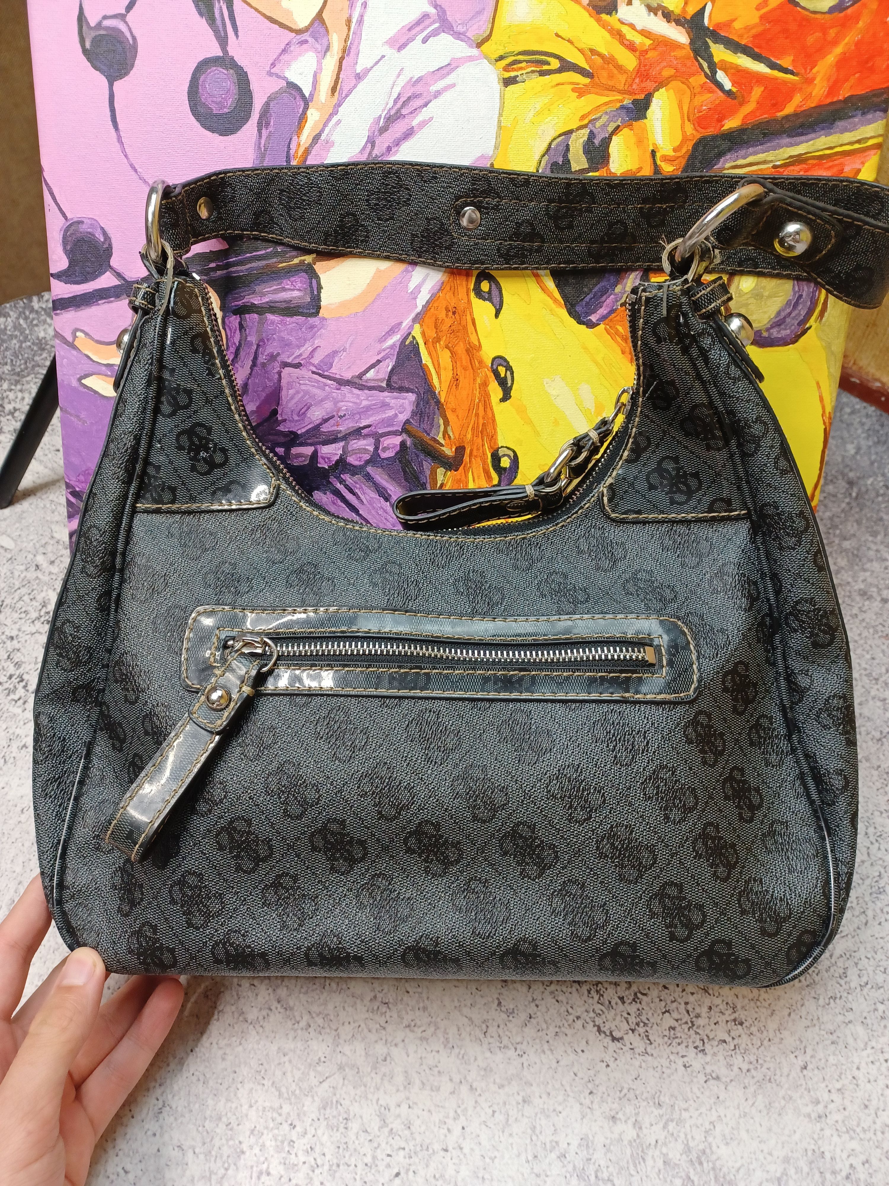 Guess Vintage y2k Guess Monogram Bag Size ONE SIZE - 6 Thumbnail