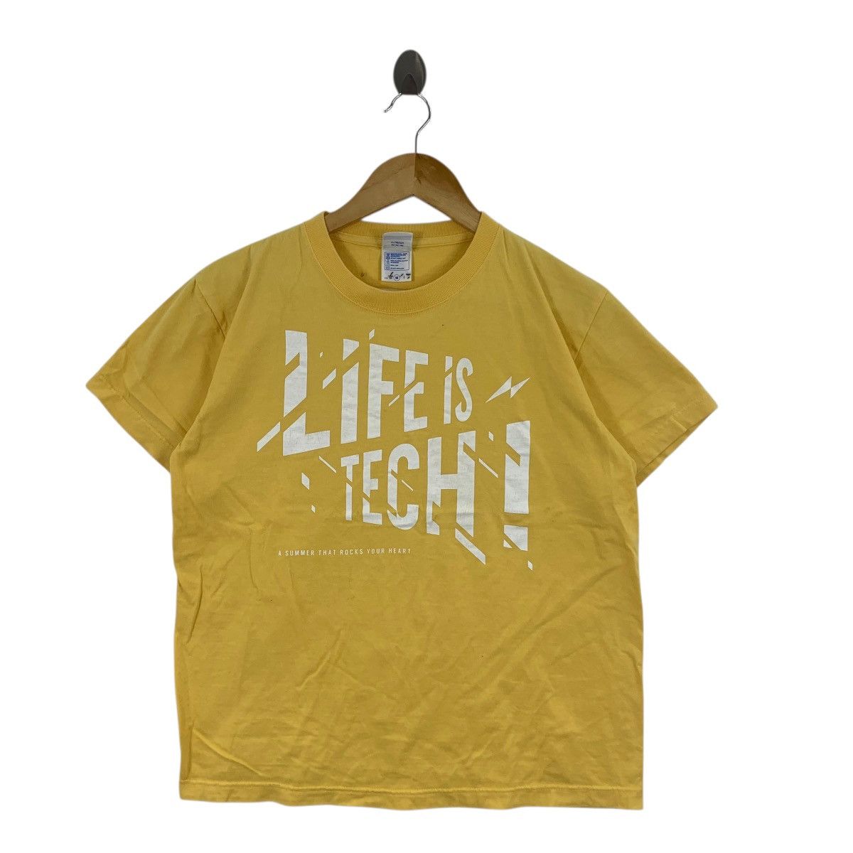 Other LIFE IS TECH Japan Summer Rocks Festival Tee Shirt Top IT Size M / US 6-8 / IT 42-44 - 5 Thumbnail
