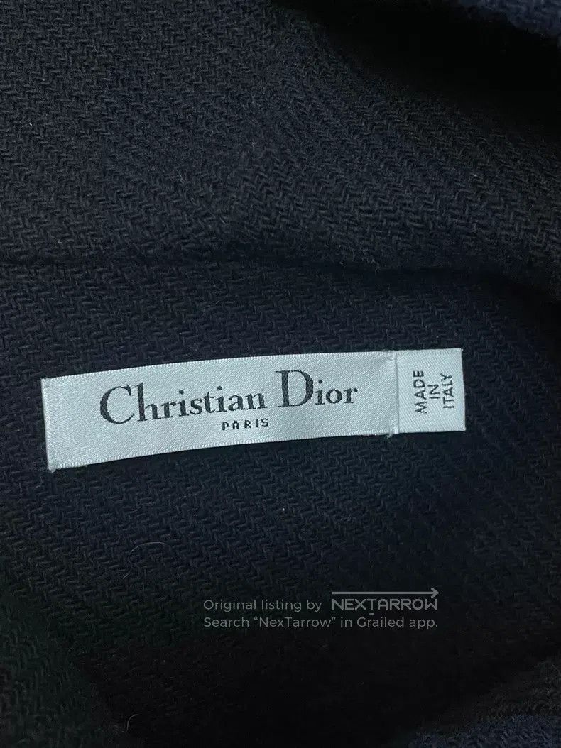 Dior Dior Dark blue hooded laced wool sweater Size XS / US 0-2 / IT 36-38 - 4 Thumbnail