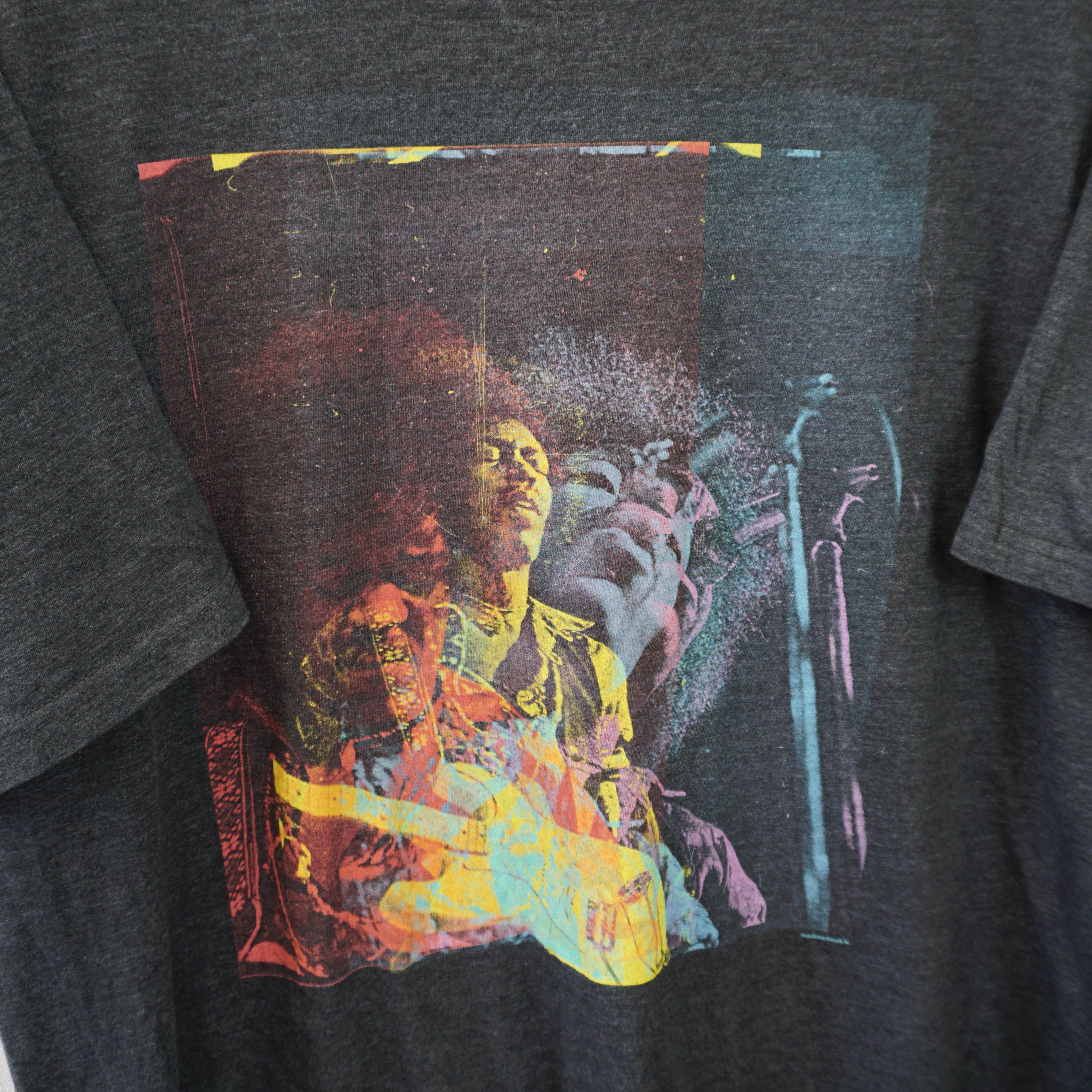 Band Tees Archive Jimmy Hendrix Graphic Tee Size US XXL / EU 58 / 5 - 2 Thumbnail