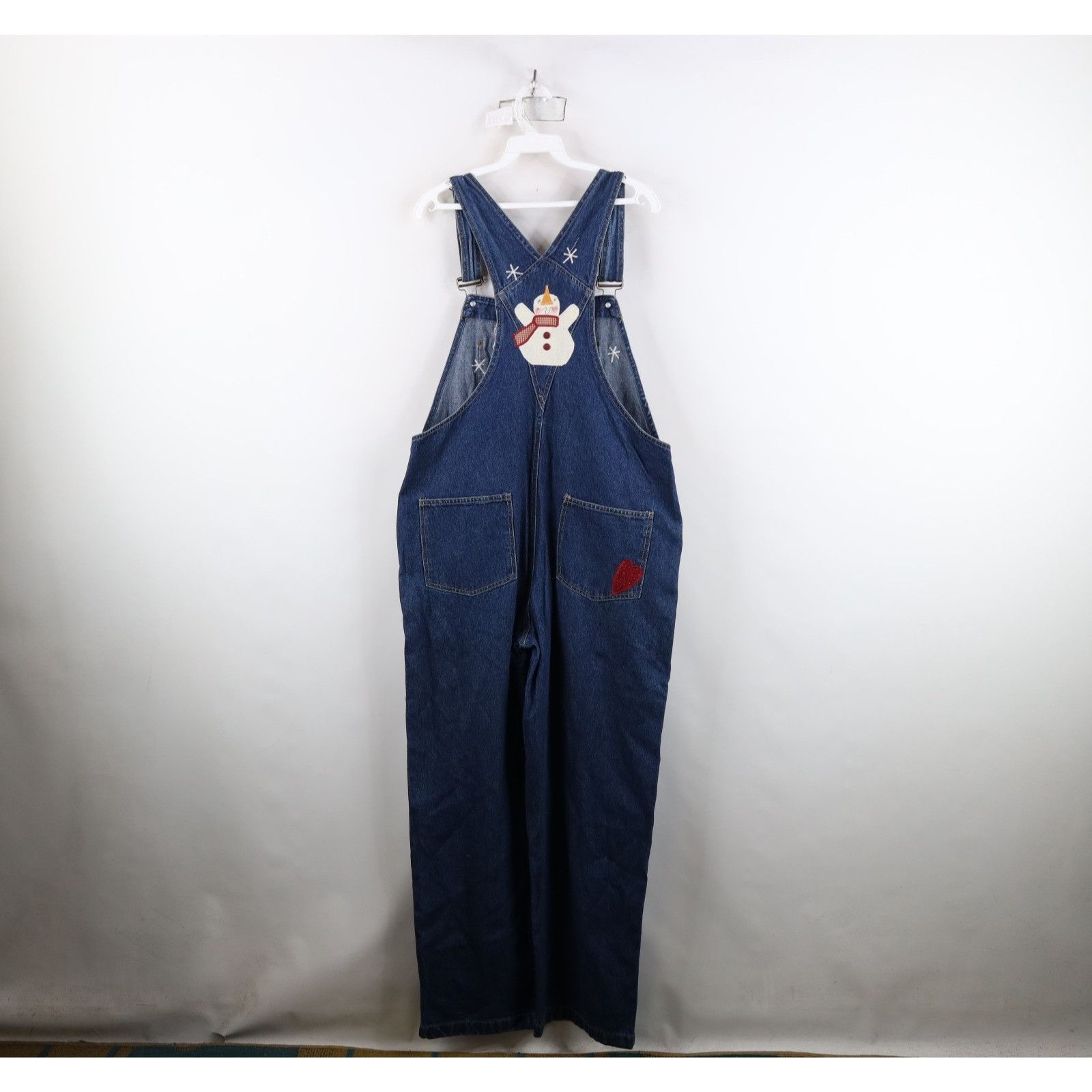 Vintage Vintage 90s Streetwear Womens Large Christmas Snowman Denim Size 30" / US 8 / IT 44 - 21 Thumbnail