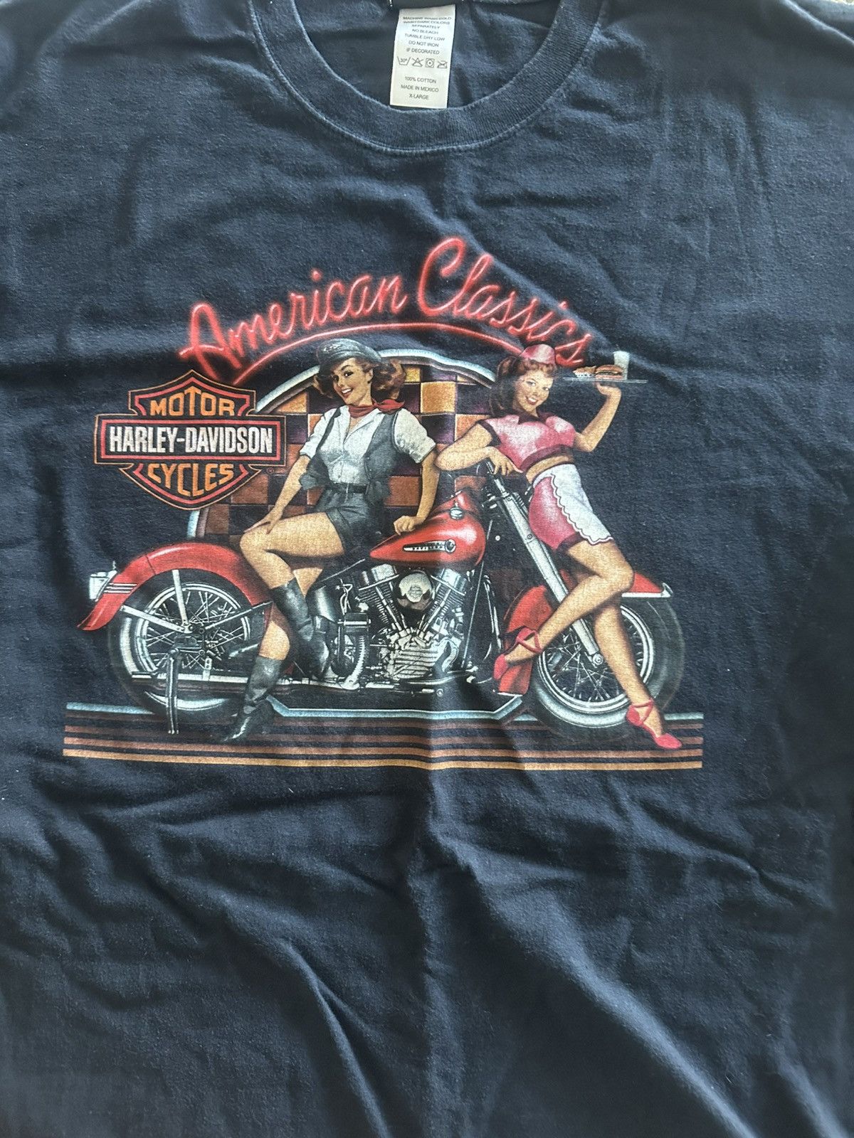 Harley Davidson Harley Davidson Vintage T Shirt Size XL Size US XL / EU 56 / 4 - 3 Thumbnail