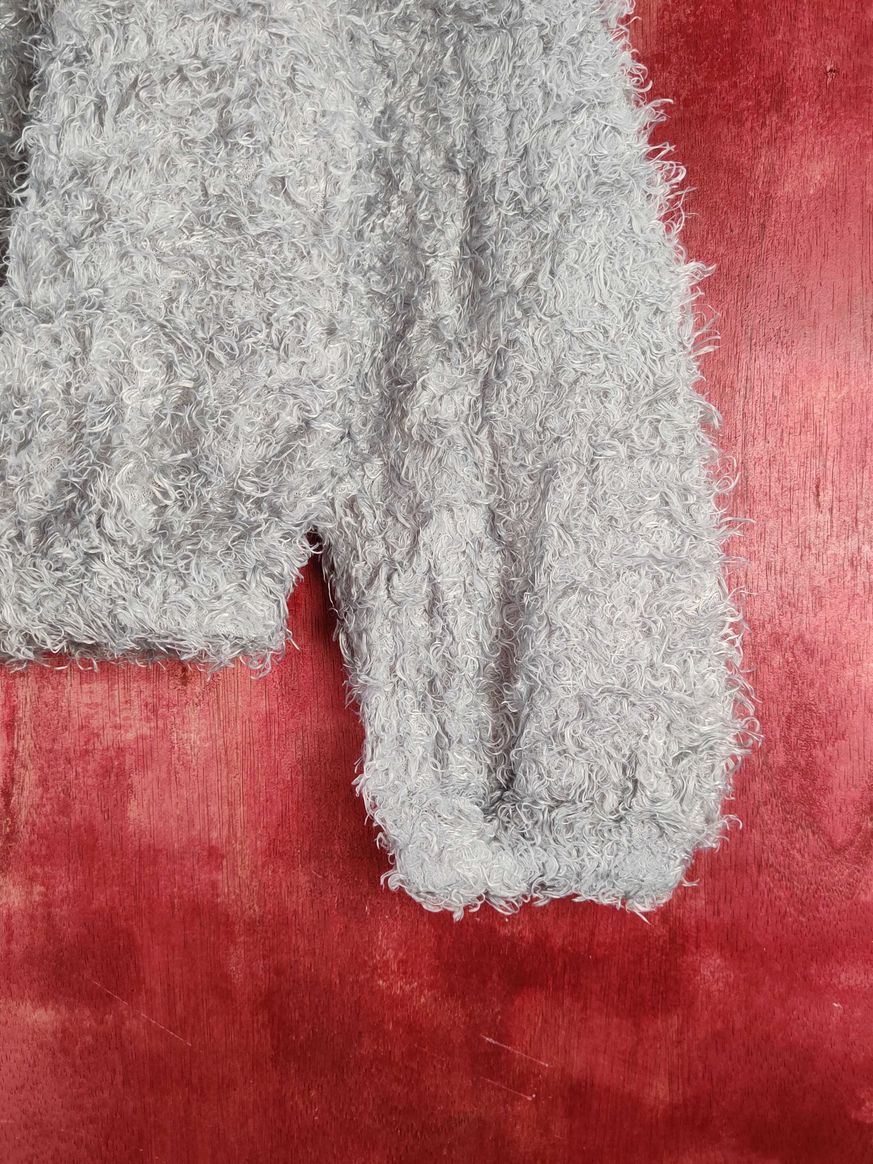 Japanese Brand × Vintage Vassafull Gray Fur Mohair Knitwear (Vintage 💥) Size M / US 6-8 / IT 42-44 - 6 Thumbnail
