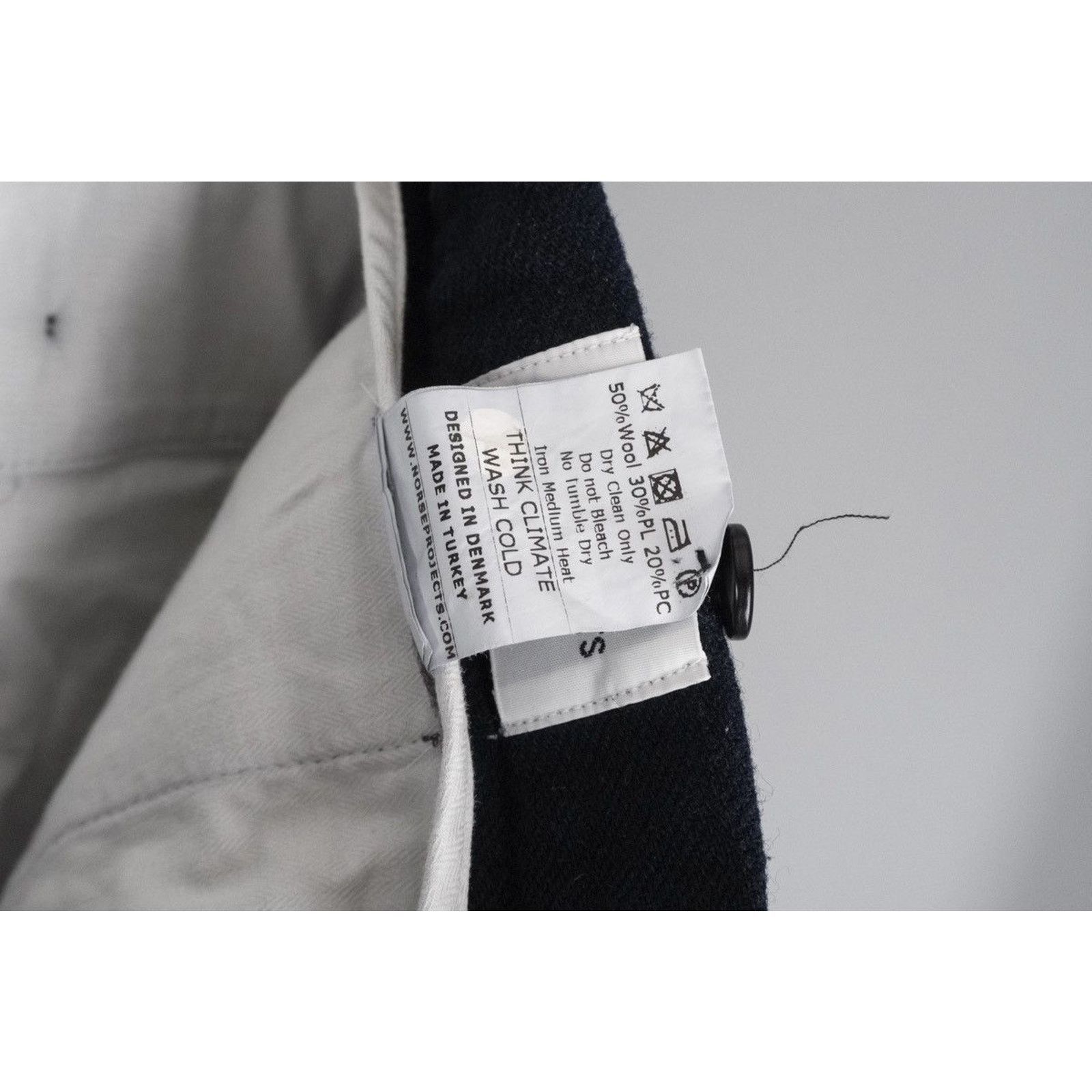 Norse Projects Norse projects navy blue wool trouser pants Size US 30 / EU 46 - 8 Thumbnail