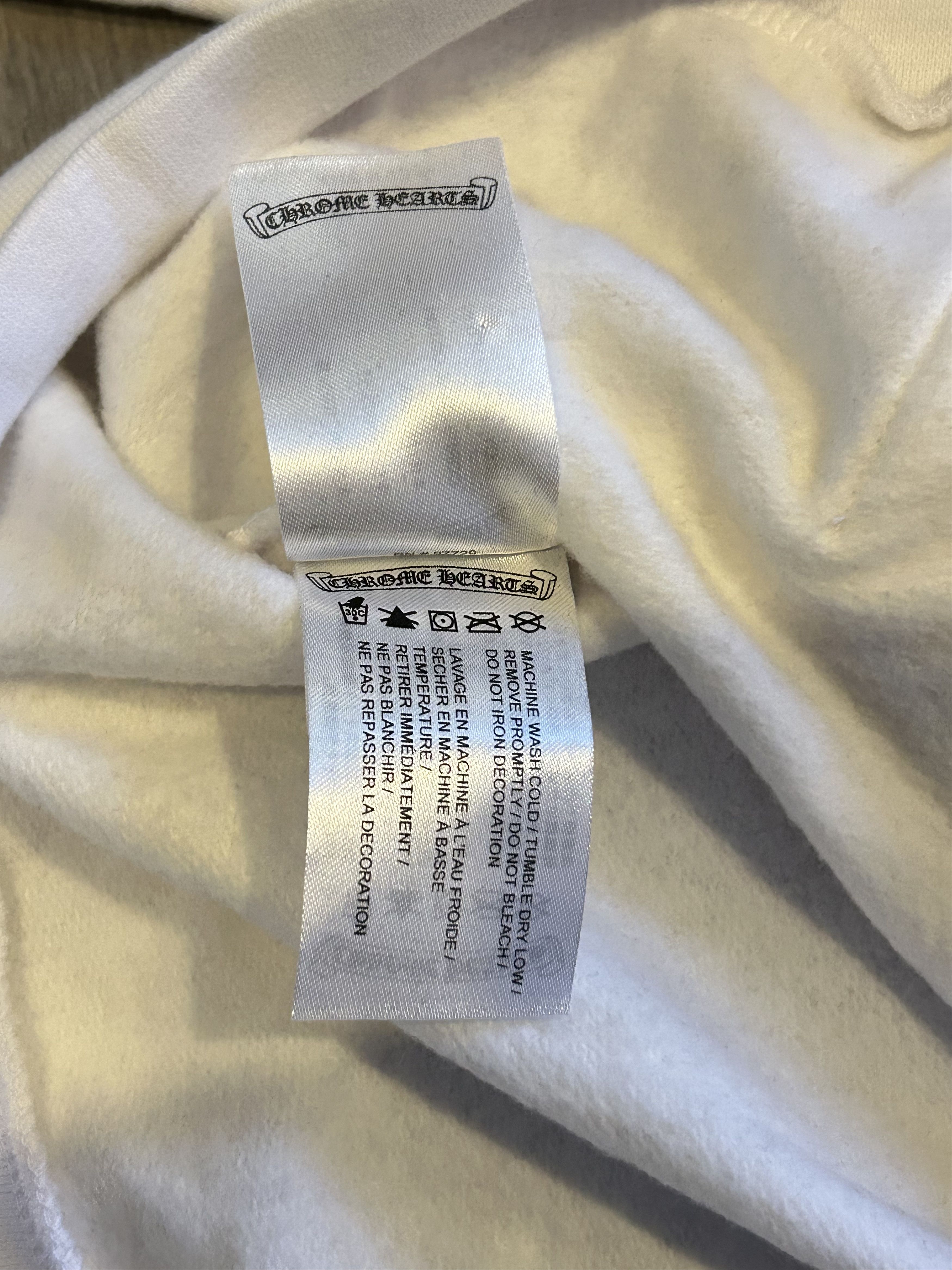 Chrome Hearts Chrome Hearts x Rolling Stones NY Hoodie White Size US XL / EU 56 / 4 - 5 Thumbnail