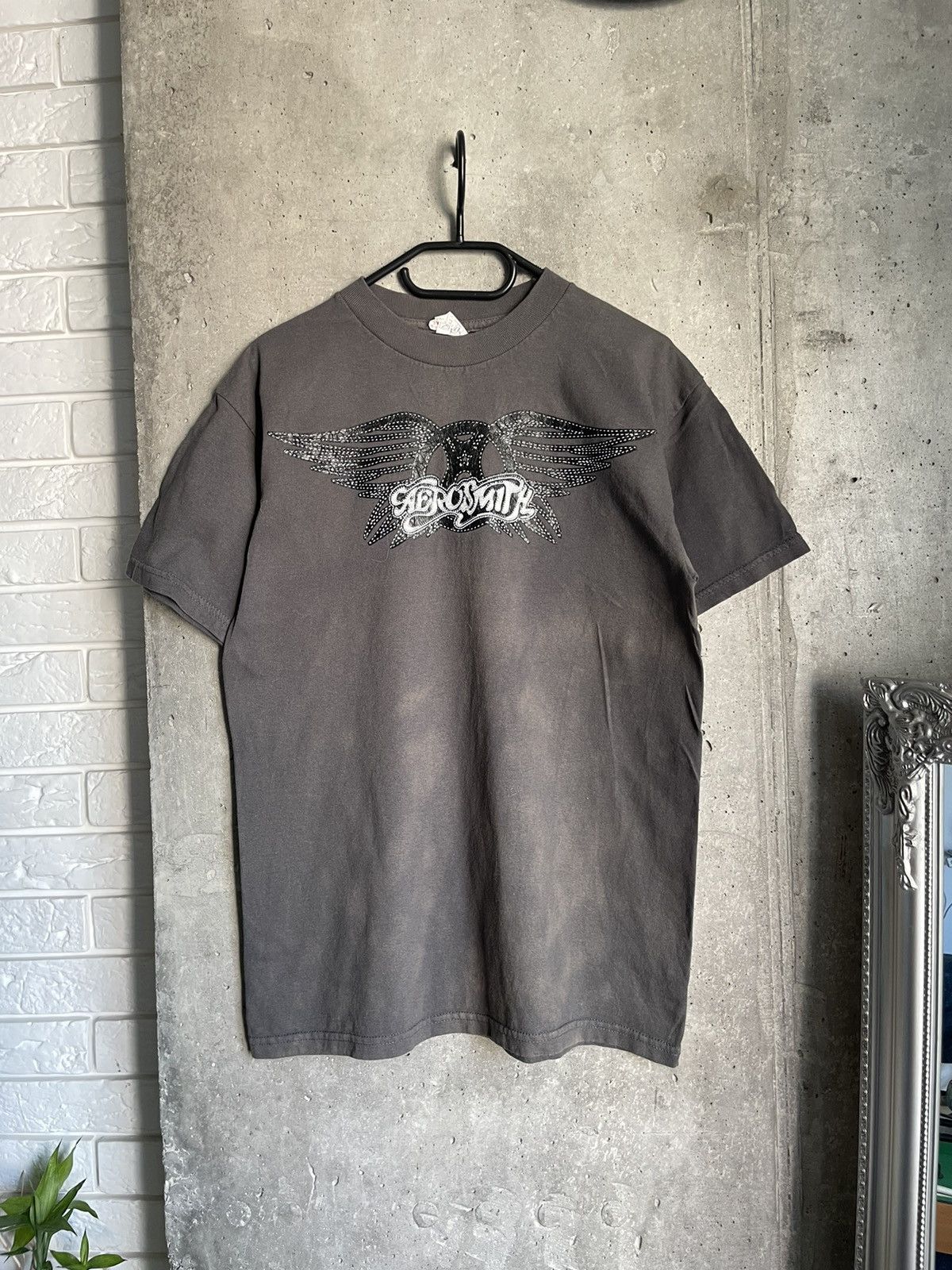 Aerosmith Vintage AEROSMITH 'Just Push Play' Faded Band T Shirt Y2K Size US M / EU 48-50 / 2 - 3 Thumbnail