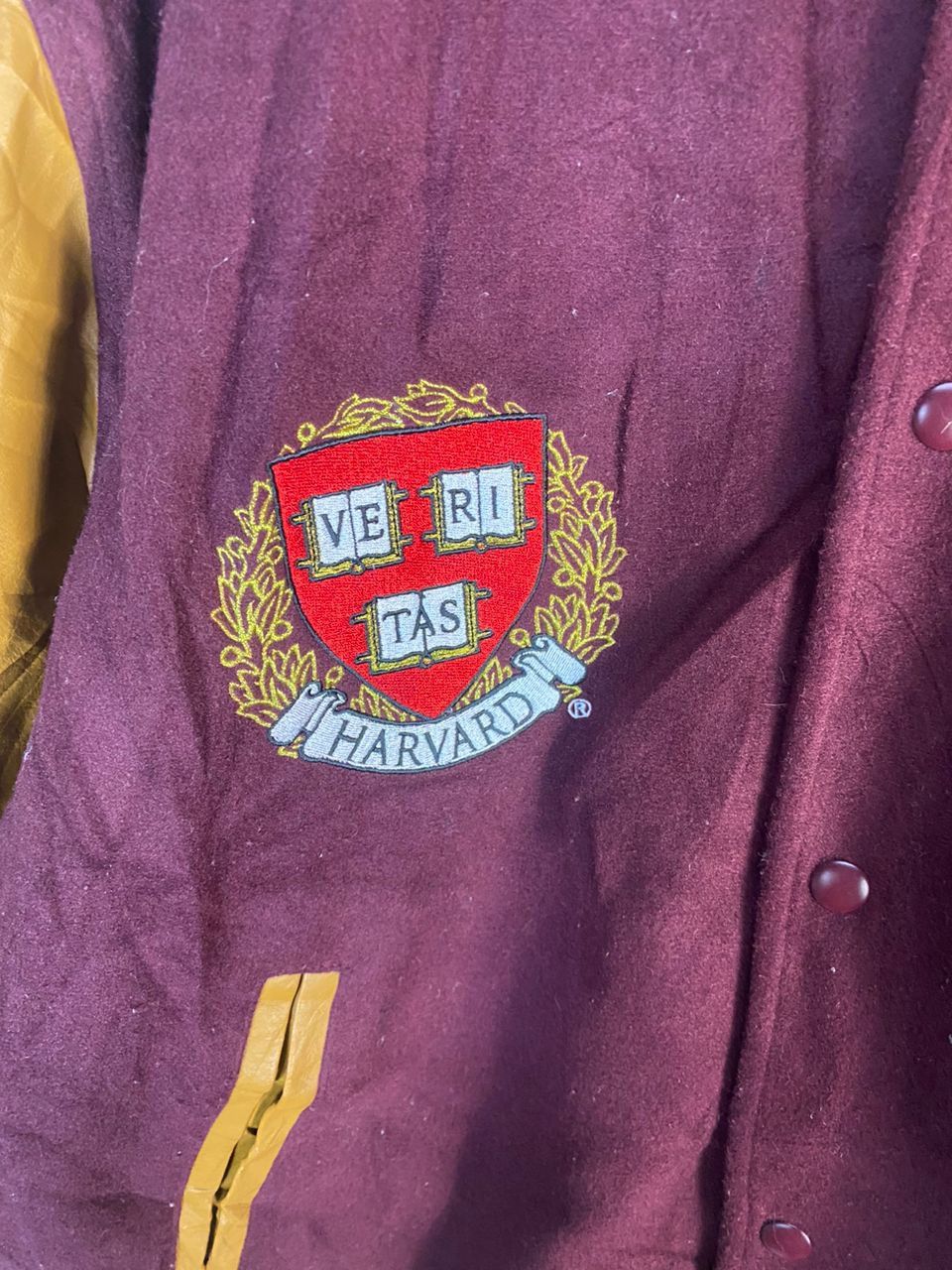 Other Harvard university embroidered logo varsity jacket Size US XL / EU 56 / 4 - 10 Thumbnail