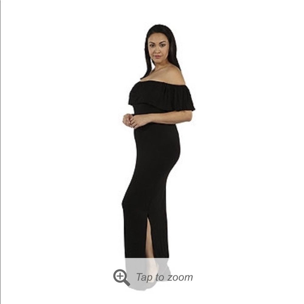 Other Off-Shoulder Bodycon Maxi Dress xxl 2X Size XXL / US 16-18 / IT 52-54 - 3 Thumbnail