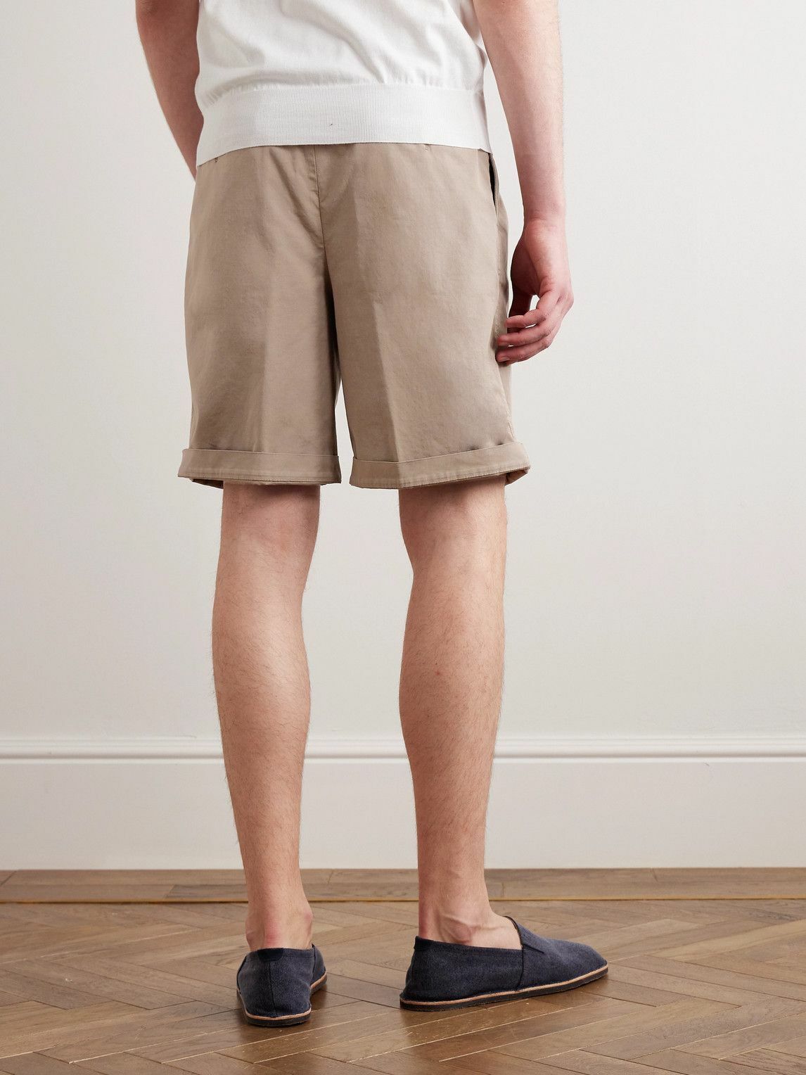 Brunello Cucinelli o1y0526 Short in Sand Size US 30 / EU 46 - 3 Thumbnail