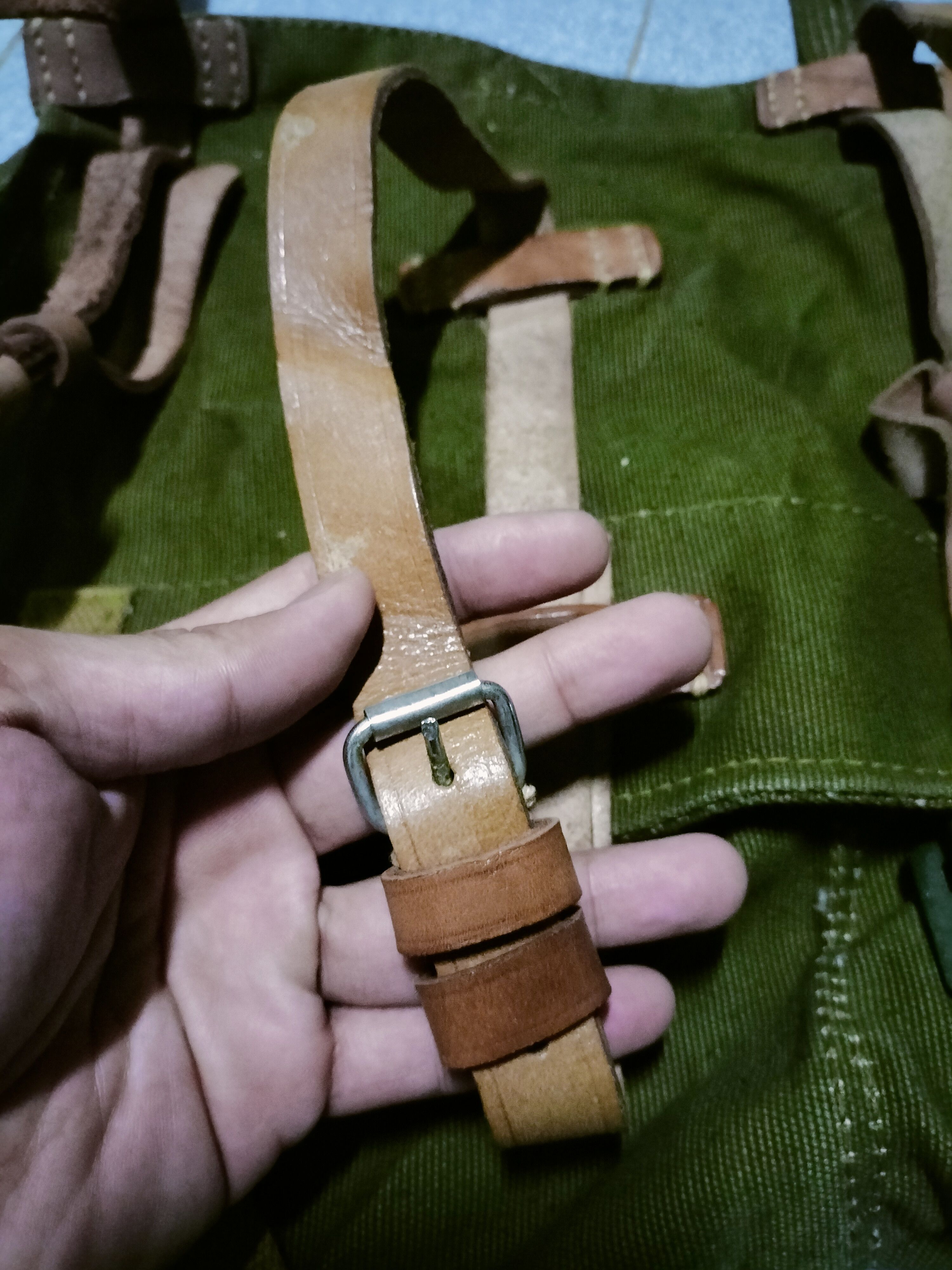 Vintage Vintage 50s 70s Military Combat Massagers Bag custom Remarks Size ONE SIZE - 11 Thumbnail