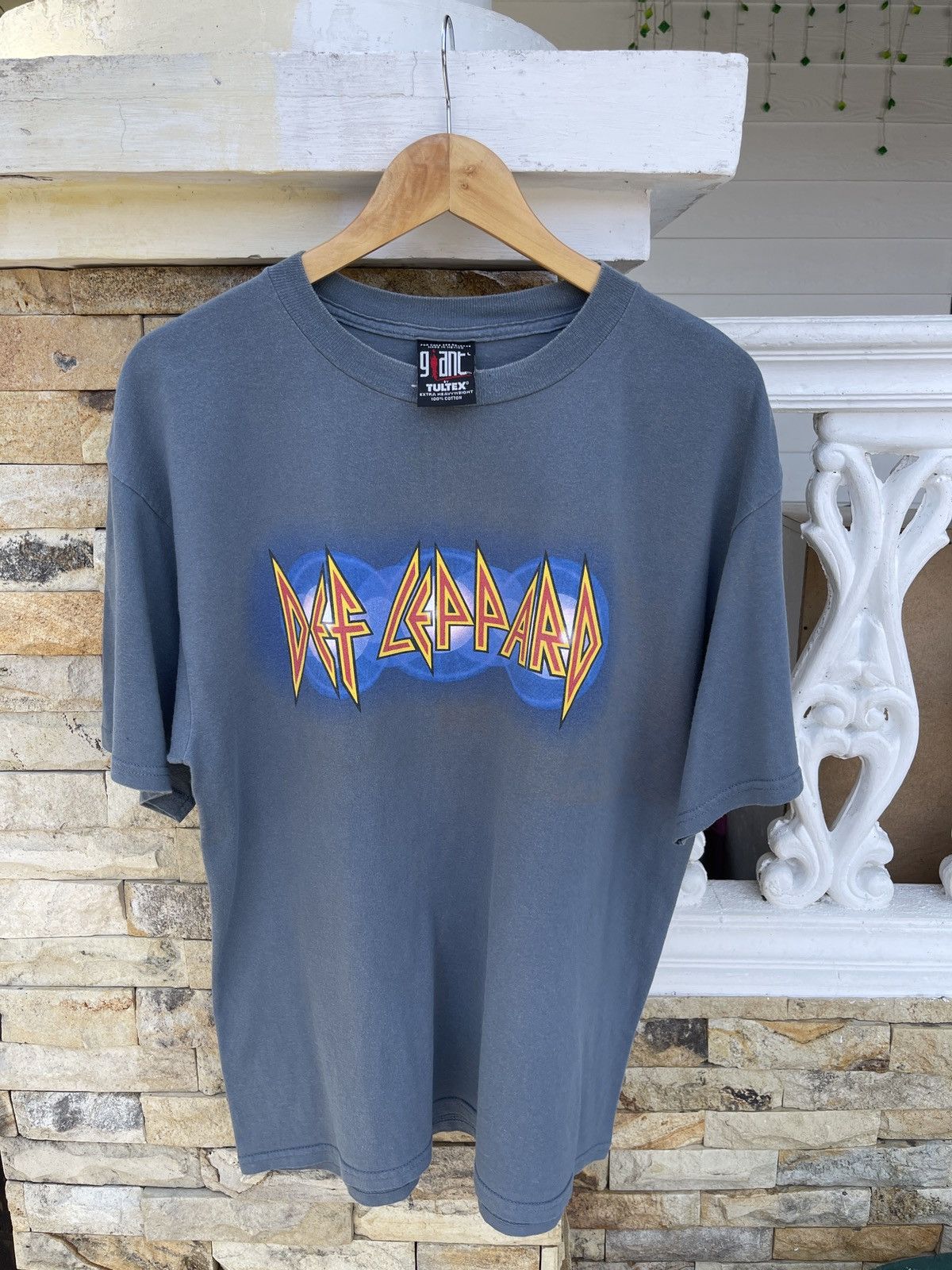 Last Drop🔥Rare🔥Vintage 90s DEF LEPPARD Euphoria Giant Tee