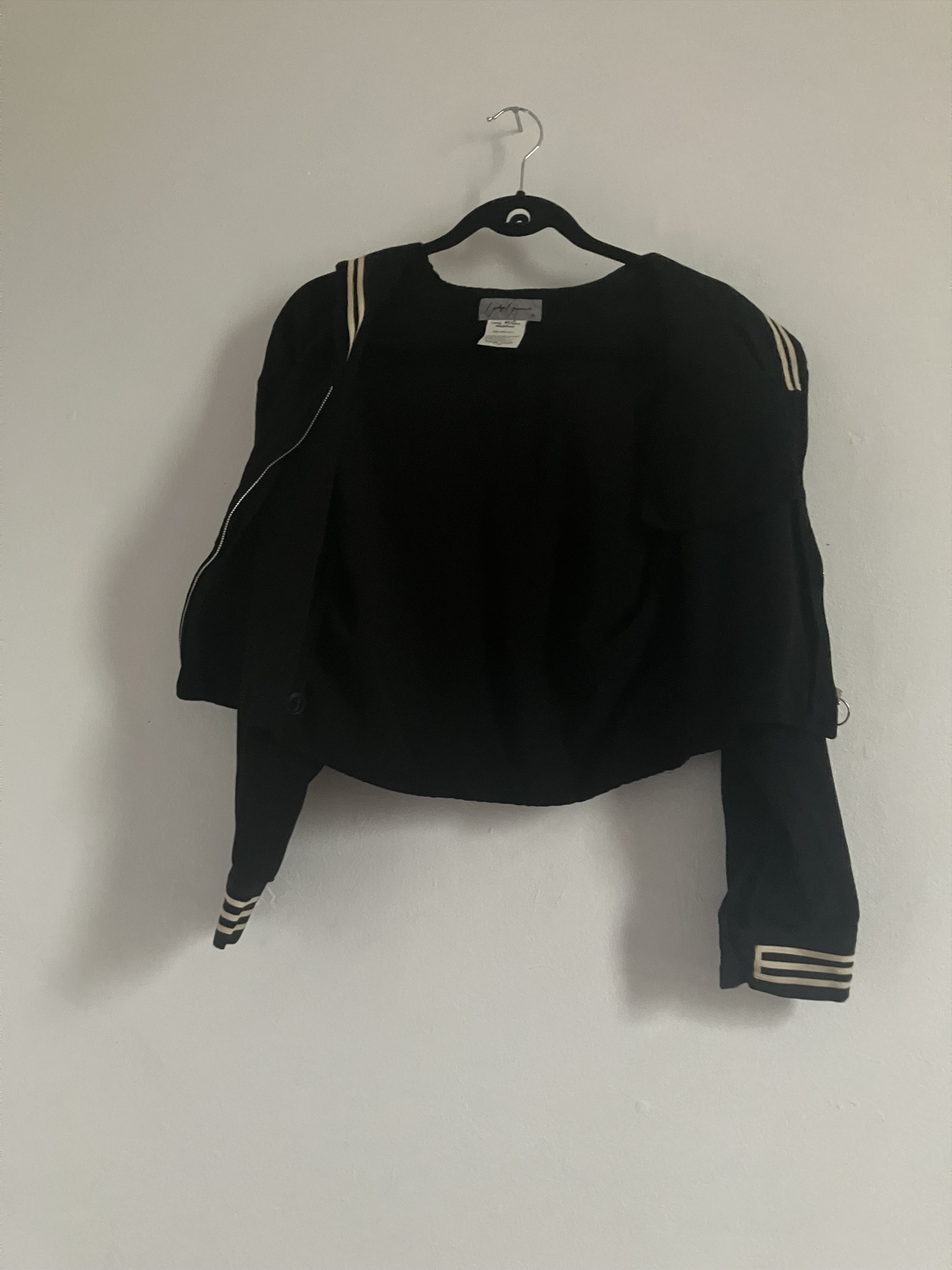 Yohji Yamamoto Vintage black nautical sailor zip top Size M / US 6-8 / IT 42-44 - 6 Thumbnail