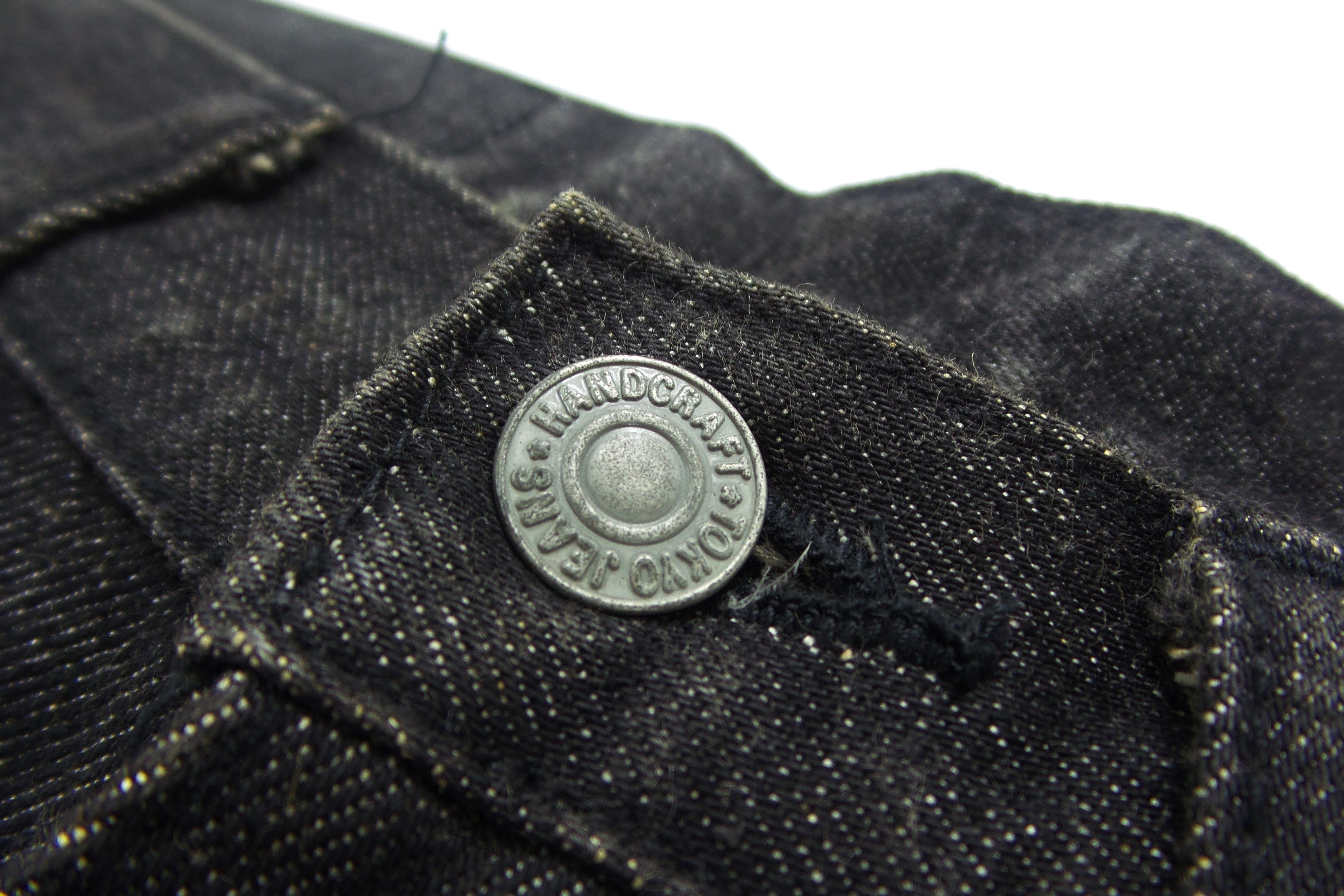 Japanese Brand Tokyo Jeans Double Knee Carpenter Jeans W14.5xL37.5 Size US 29 - 3 Thumbnail
