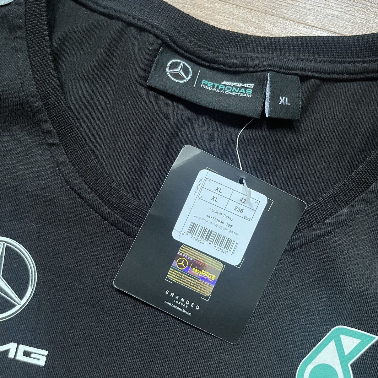 Formula 1 × Mercedes-Benz NWT AMG MERCEDES HUGO BOSS 2017 FORMULA 1 PETRONAS TEE Size XL / US 12-14 / IT 48-50 - 4 Thumbnail