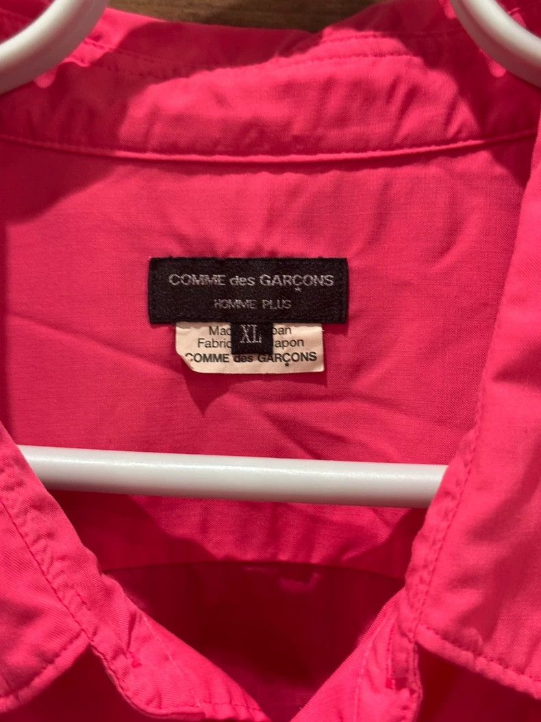 Comme des Garcons Comme Des Garcons Pink Shirt Size US XL / EU 56 / 4 - 5 Thumbnail